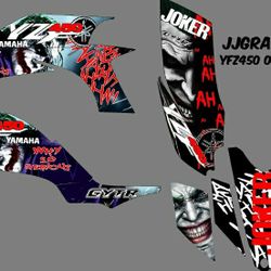 Yamaha Yfz450 04  To 08 Graphic Kit 