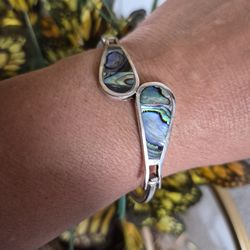 Sterling silver bracelet/ earings set