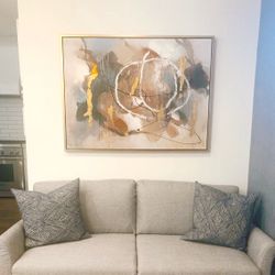 Free Delivery! Lightly used 71” Modern Light Gray Sofa in Great condition. Fully clean & sanitized