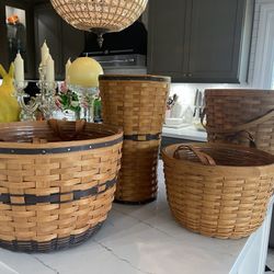 Longaberger baskets Sold Separately 