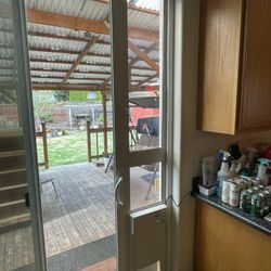 Fully Automatic Sliding Doggy Door - High Tech Power Pet