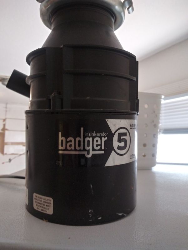 Badger 5 Garbage disposal for Sale in West Sacramento, CA OfferUp