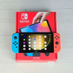Nintendo Switch OLED w/ Games and  Movies