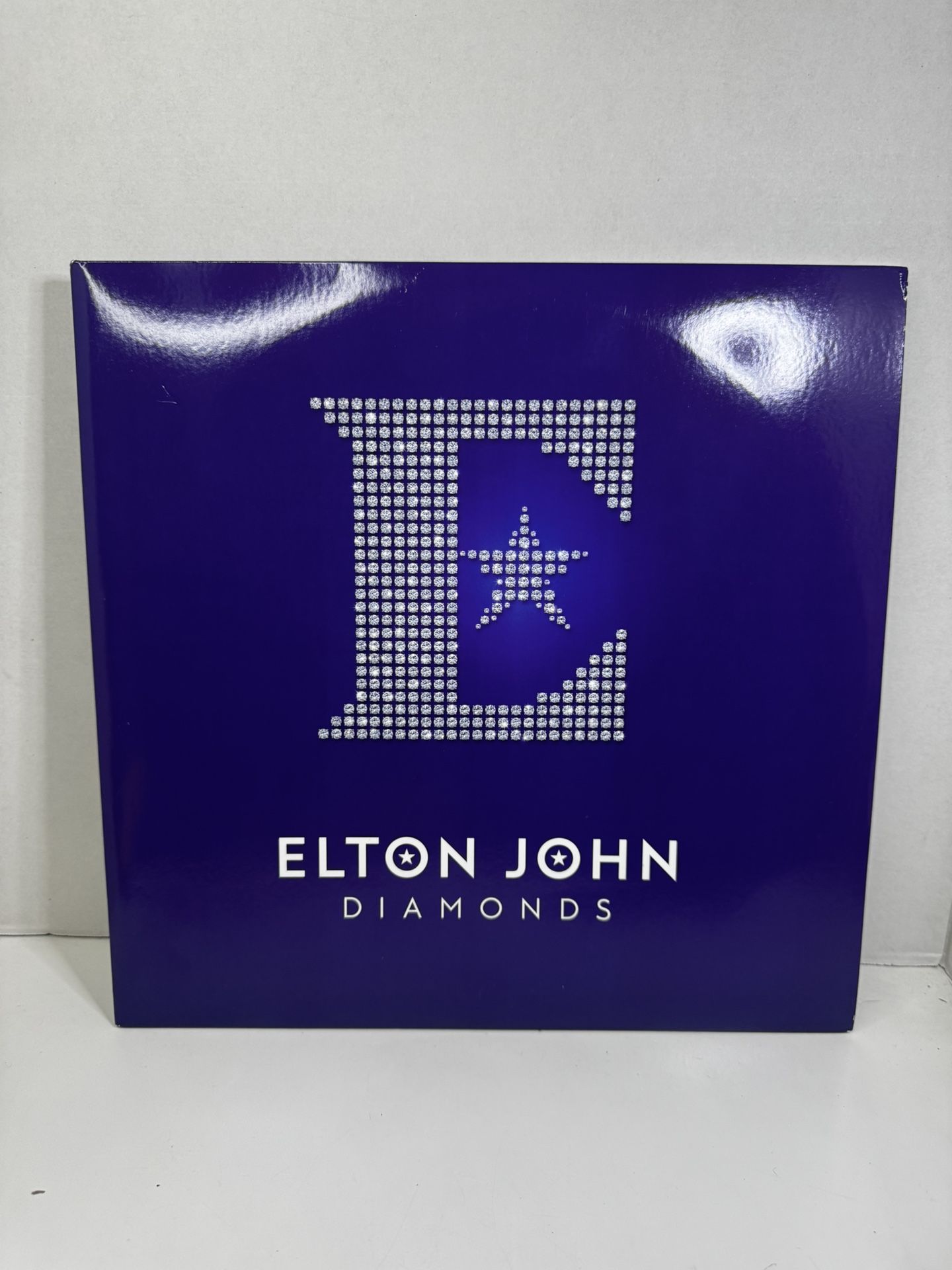 Elton John DIAMONDS The Ultimate Greatest Hits 2 LP Blue Vinyl