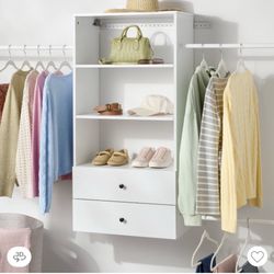 Brightroom 3 Shelf/2 Drawer Tower Closet System
