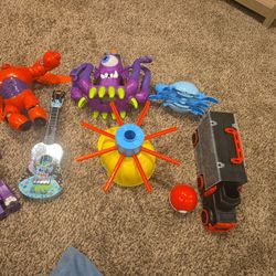 Kids Toy Lot – Robots, Guitar, Monster Game & More 🎸🤖