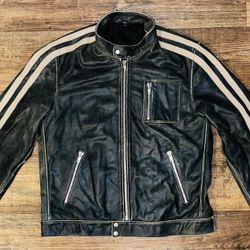 Custom Vintage Scully Leather Jacket