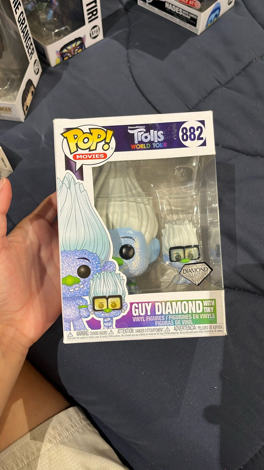 Guy Diamond With Tiny Man, Funko Pops