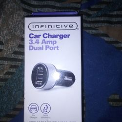 Car Charger 3.4 Amp Dual Port