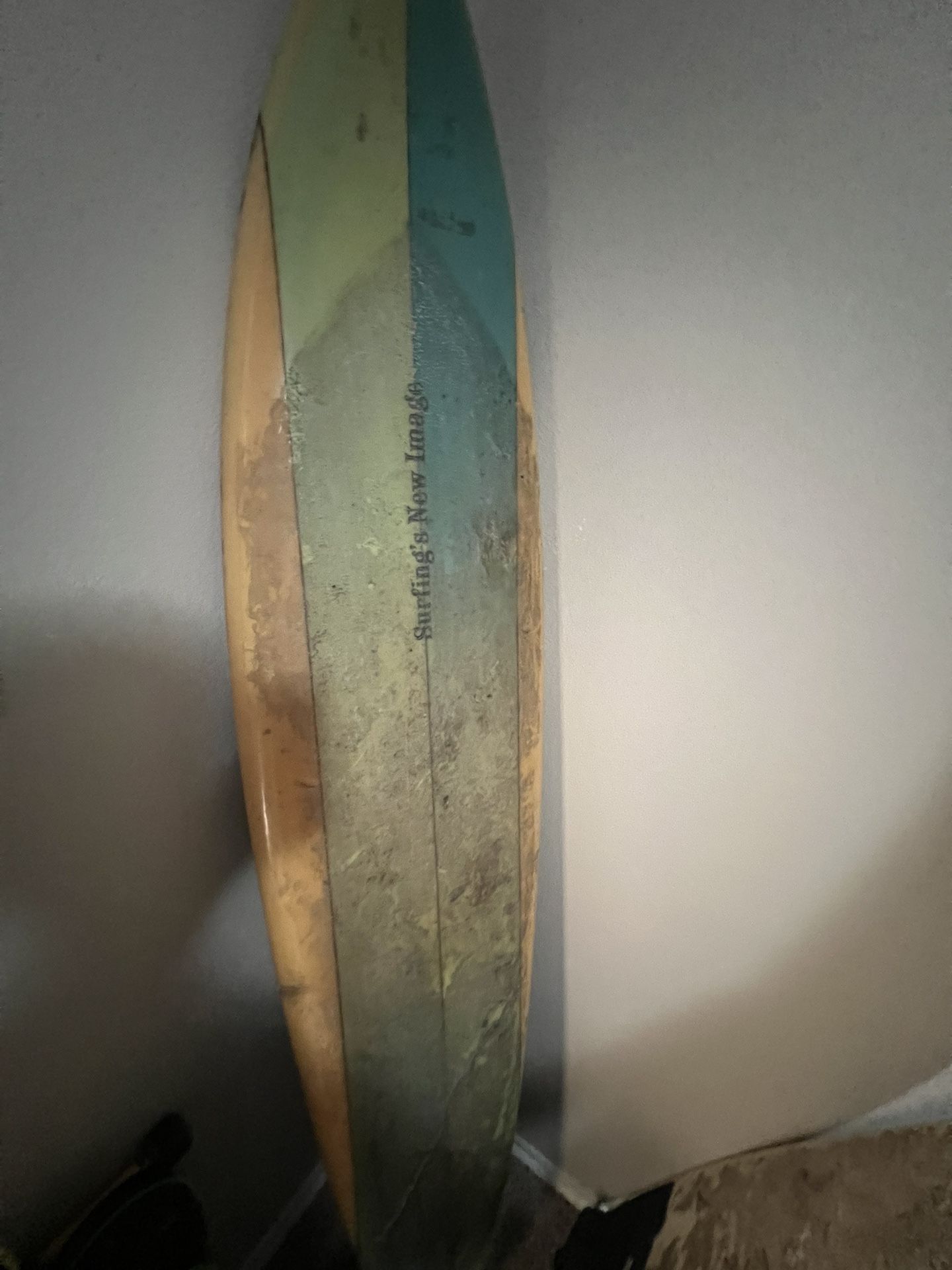 Surfings New Image Vintage Surfboard