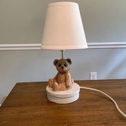 Vintage Teddy Bear Lamp