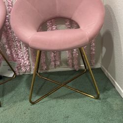 Purple Pink Cushion Chair