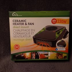 Portable Car Heater And Fan