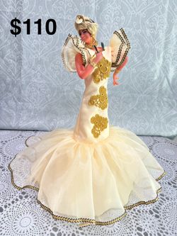 Muñeca Marín Chiclana Gitana Flamenca / Marín Chiclana Gypsy Flamenco Doll