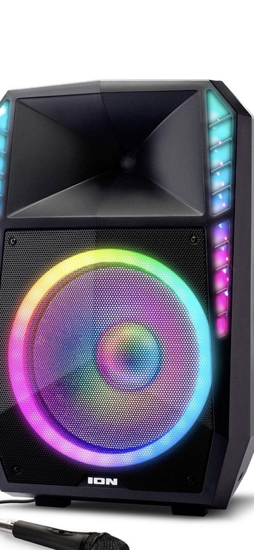 ION PA SUPREME BLUETOOTH SPEAKER WITH COLOR LIGHTS!