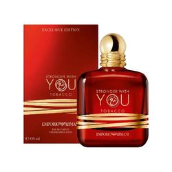 Armani Stronger With You Tabacco Perfume New!