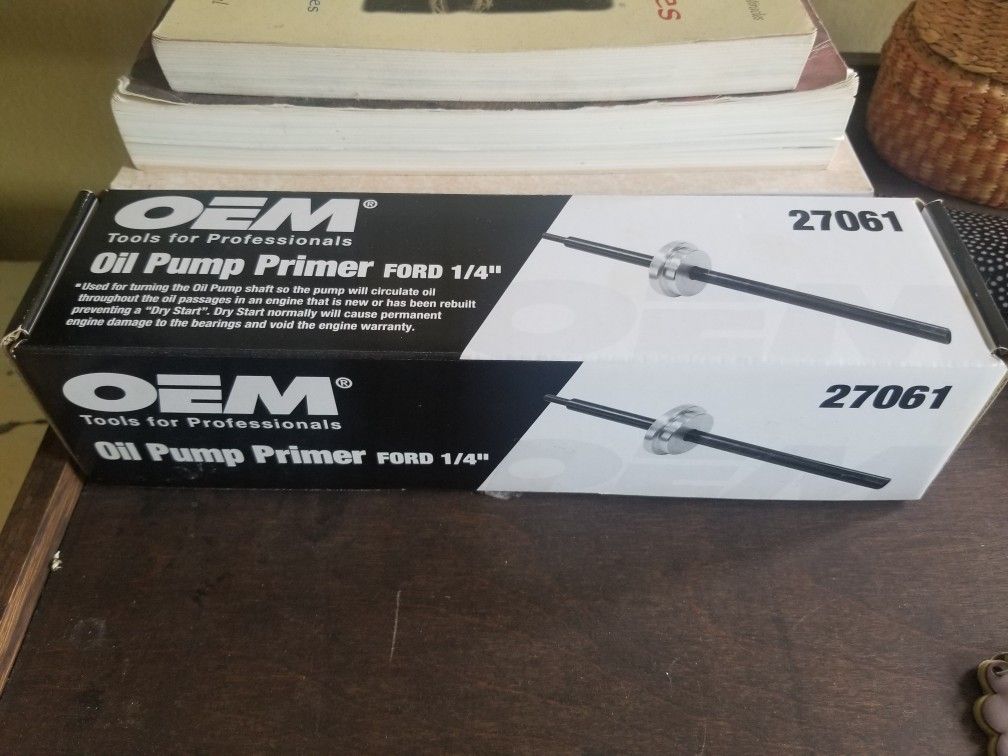 Ford Oil Pump Priming Tool **** New
