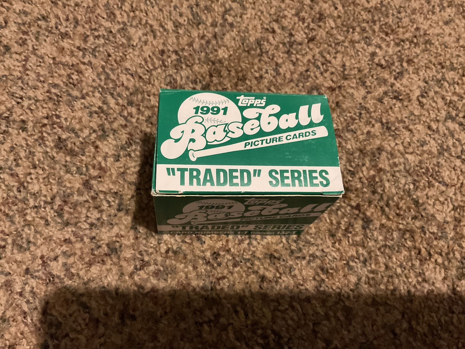 1991 Topps Traded Baseball Card Complete Set - Ivan Rodriguez, Jeff Bagwell & Giambi Rookies