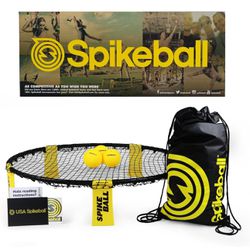 Spikeball 3 Ball Original Roundnet Game Set - Includes 3 Balls, net and Bag