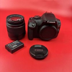 Canon EOS Rebel T7 24.2MP Digital SLR Camera w/ lens 18-55mm 3.5-5.6 Battery