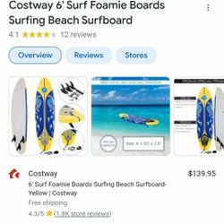 Foamie Boards Surfing Beach Surfboard 