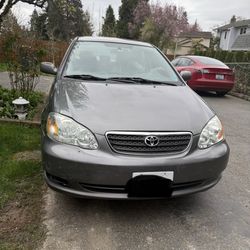 2006 Toyota Corolla LE Dark gray