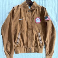 Nike America Canvas Bomber Jacket