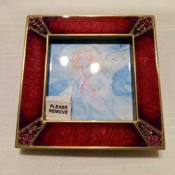 Jay Strongwater Jeweled Picture Frame

