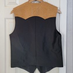 Western Cowboy Vest Chaleco Vaquero 