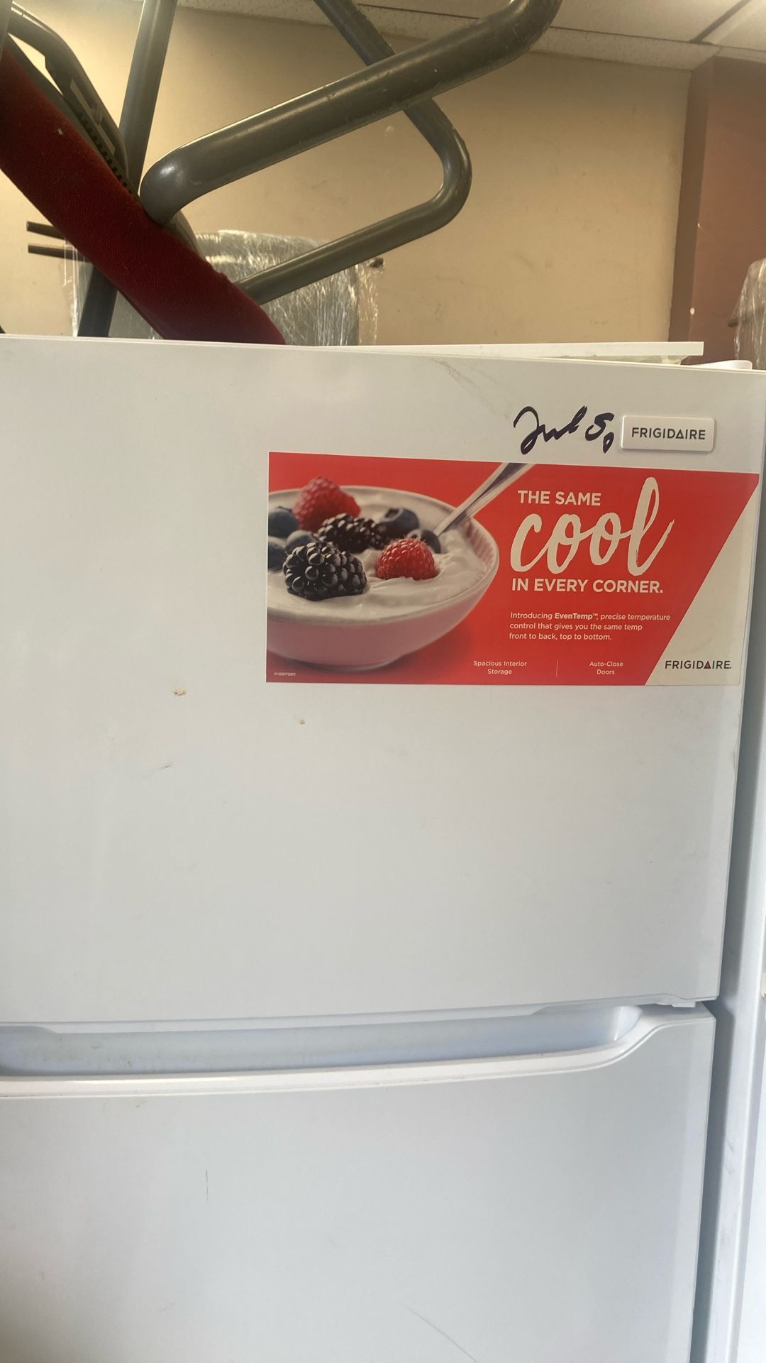 White Frigidaire Fridge