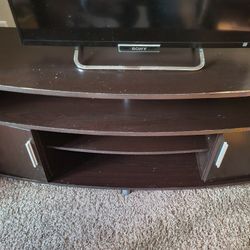 Black TV Stand