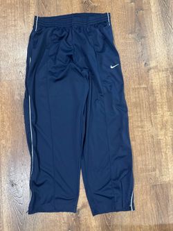 Y2K Nike navy track pants Size L