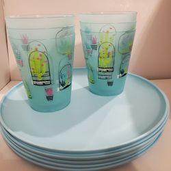 Cactus - Summer Cups & Plates 10in.