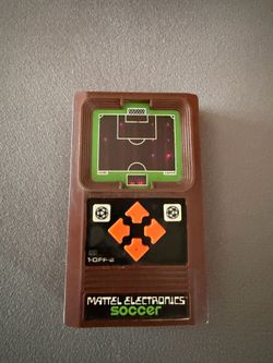Mattel electronic 1978 Soccer hand held game