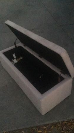 Bench with storage