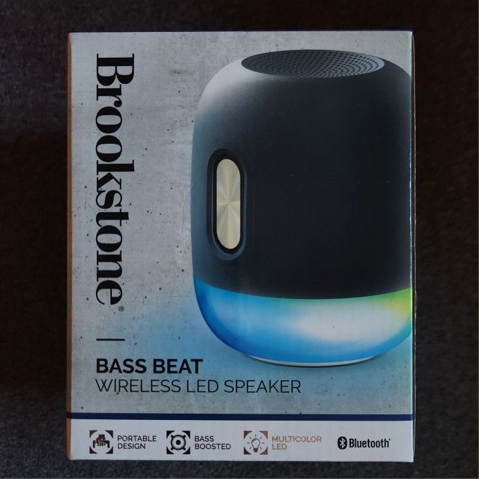 Bookstore Bass Beat Wireless LED Speaker