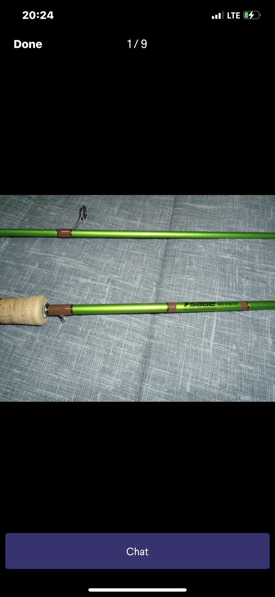 SAGE Mod Float Rod 6130-4 (13’ 4pc 6wt) - Rod & Case