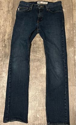 Men's Vans V56 Standard Slim Fit Blue Jeans, Size 28×30