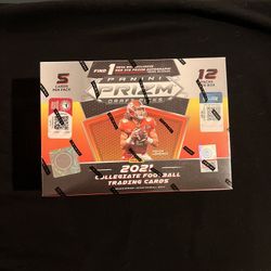 2021 Prizm Draft Picks Football Mega Box