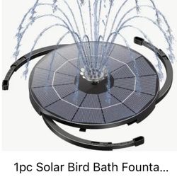  Bird Feeder fountain 