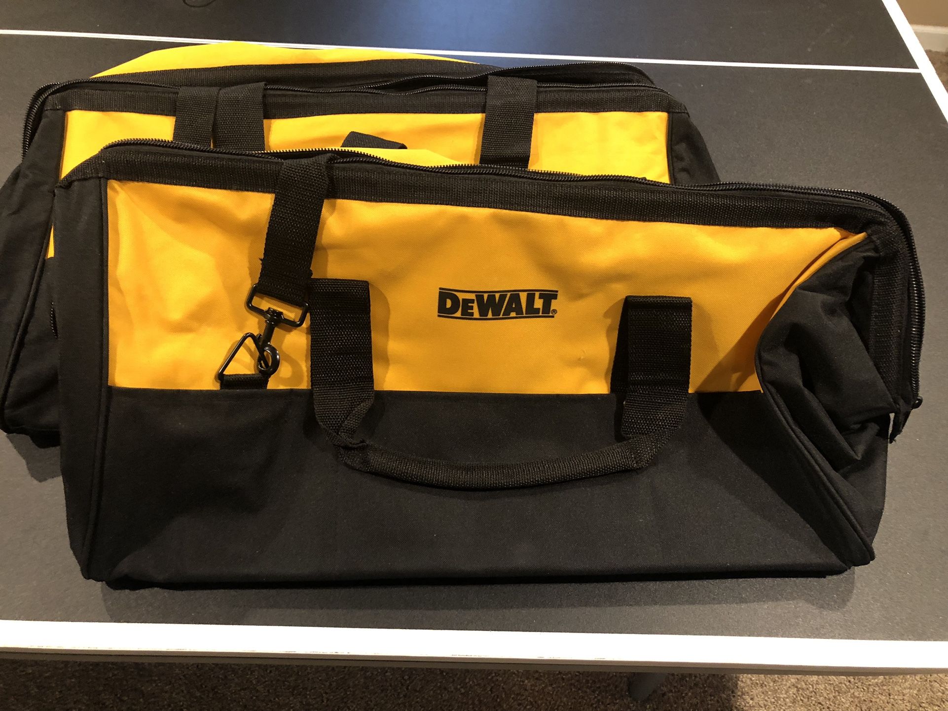 DeWalt XL Brand New Tool Bags 26X12X12. $30 Each 