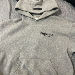 Essentials Hoodie Light Grey 