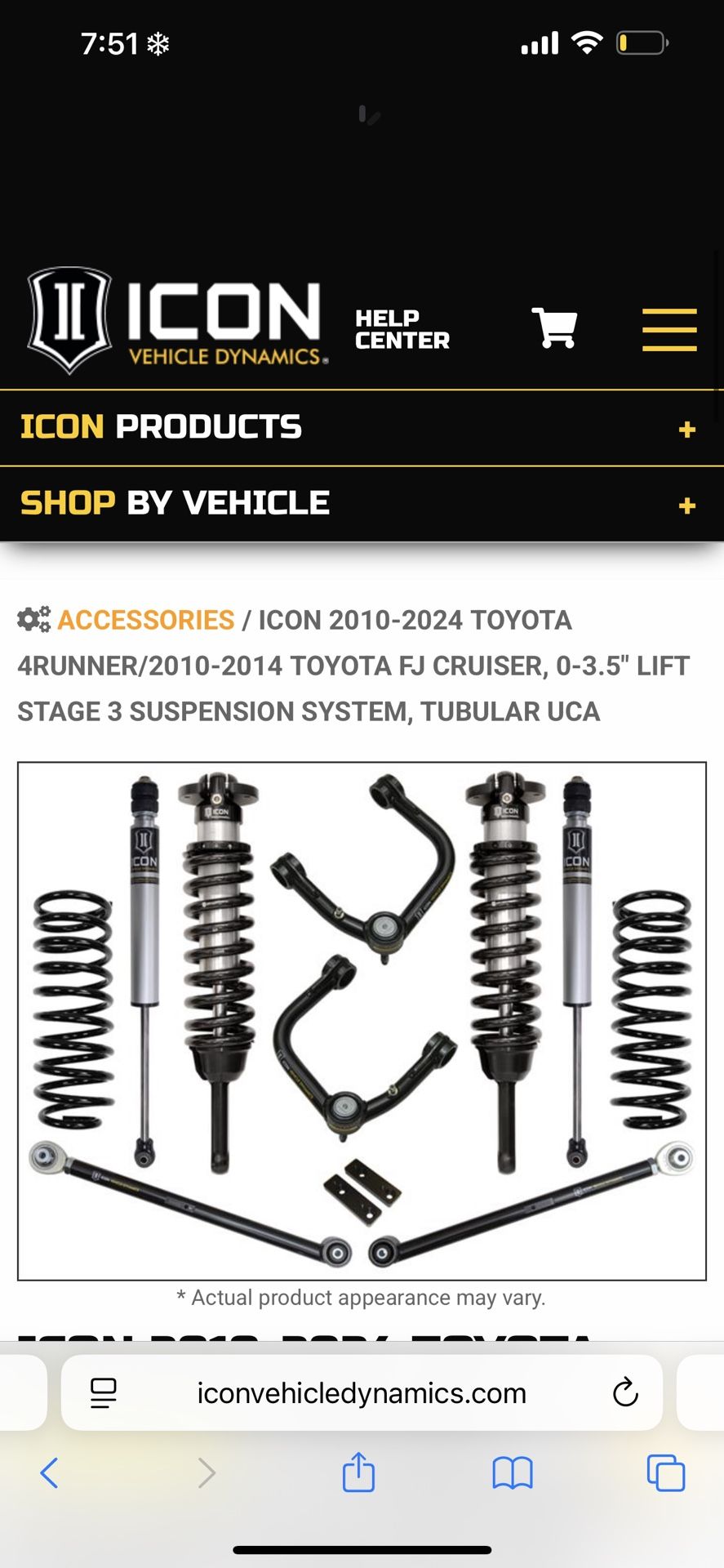 4Runner ICON Suspension