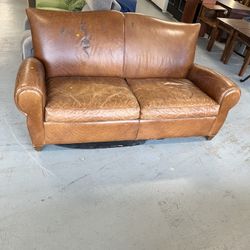Genuine Leather RH Sofa Couch (in Store)