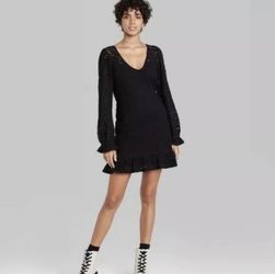 Womens Large Lace Skater Dress-Decatur And Tropical