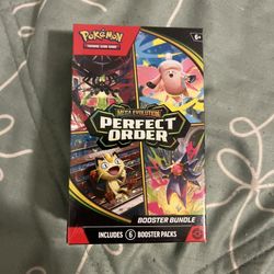 Pokemon Perfect Order Booster Bundles