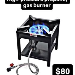 New High Pressure Burners/ Nuevo Estufa De Alta Presion Con Mangera
