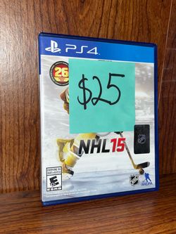 PlayStation 4 & 5 PS5 PS4 Video Game NHL Hockey 2015