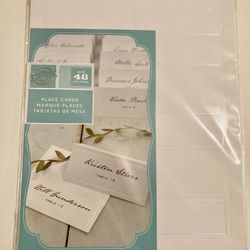 Gardner Place Cards (48 Ct)