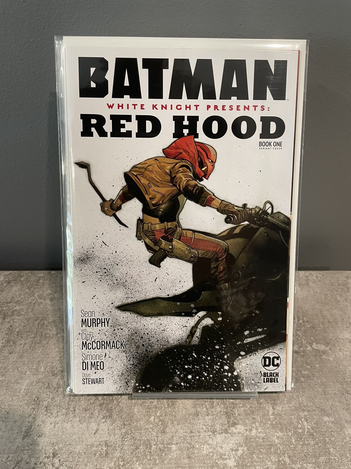 Batman: White Knight Presents: Red Hood #1 (DC Comics, 2022) Variant Cover